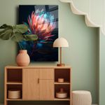 Casa si Gradina - Decoratiuni - Tablouri - Tablou sticlă securizată Wallxpert, sticlă, 30 x 40 cm, multicolor, 544CLR1413 - Infinity.ro
