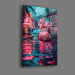 Casa si Gradina - Decoratiuni - Tablouri - Tablou sticlă securizată Wallxpert, sticlă, 30 x 40 cm, multicolor, 544CLR1383 - Infinity.ro