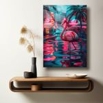 Casa si Gradina - Decoratiuni - Tablouri - Tablou sticlă securizată Wallxpert, sticlă, 30 x 40 cm, multicolor, 544CLR1383 - Infinity.ro