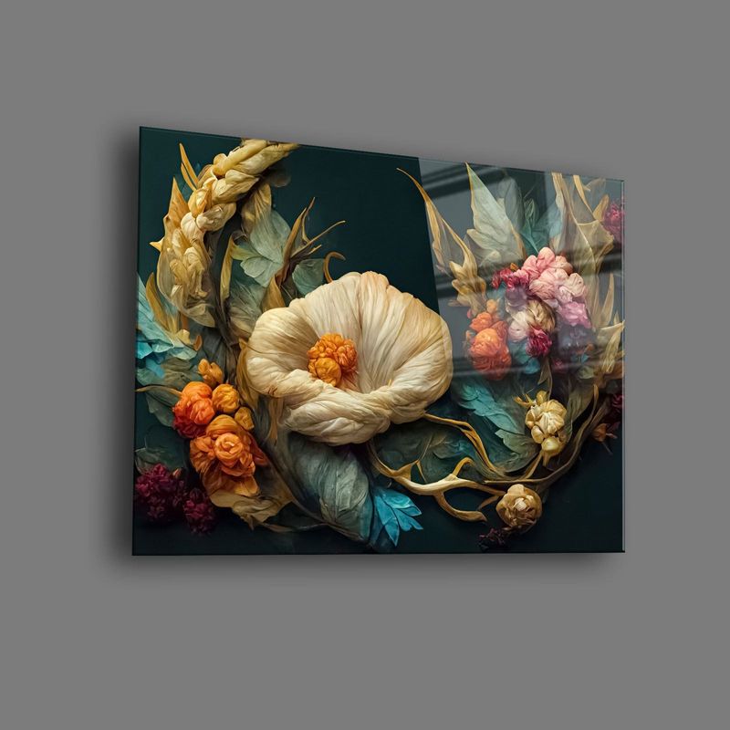 Casa si Gradina - Decoratiuni - Tablouri - Tablou sticlă securizată Wallxpert, sticlă, 30 x 40 cm, multicolor, 544CLR1359 - Infinity.ro