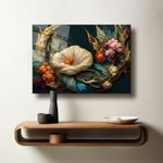 Casa si Gradina - Decoratiuni - Tablouri - Tablou sticlă securizată Wallxpert, sticlă, 30 x 40 cm, multicolor, 544CLR1359 - Infinity.ro