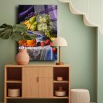Casa si Gradina - Decoratiuni - Tablouri - Tablou sticlă securizată Wallxpert, sticlă, 30 x 40 cm, multicolor, 544CLR1137 - Infinity.ro