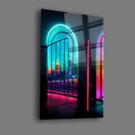 Casa si Gradina - Decoratiuni - Tablouri - Tablou sticlă securizată Wallxpert, sticlă, 30 x 40 cm, multicolor, 544CLR1125 - Infinity.ro