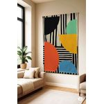 Casa si Gradina - Decoratiuni - Tablouri - Tablou poliester Wallxpert, 50% bumbac și 50% poliester, 100 x 140 cm, multicolor, 588ARL1128 - Infinity.ro