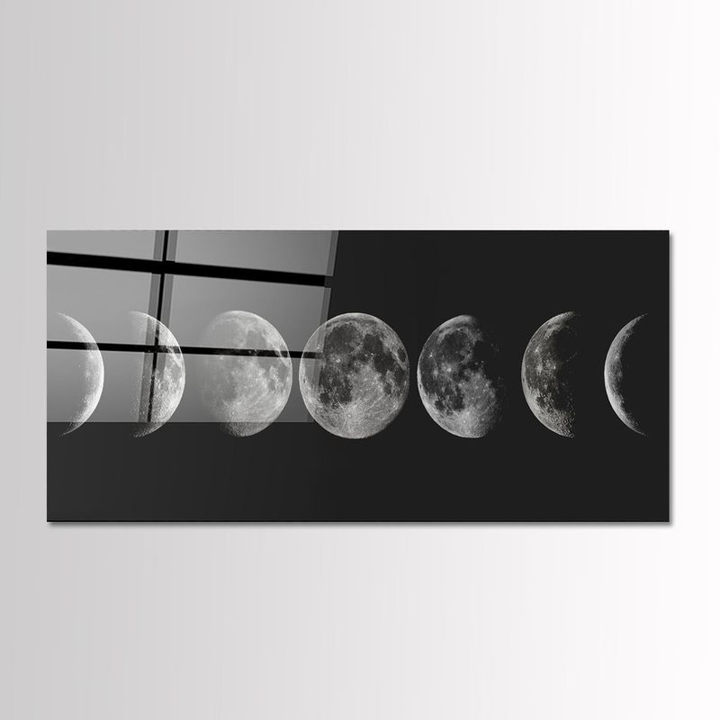 Casa si Gradina - Decoratiuni - Tablouri - Tablou sticlă securizată Wallxpert, sticlă, 50 x 120 cm, multicolor, 407MGN1176 - Infinity.ro
