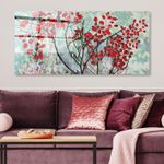 Casa si Gradina - Decoratiuni - Tablouri - Tablou sticlă securizată Wallxpert, sticlă, 50 x 120 cm, multicolor, 407MGN1186 - Infinity.ro