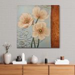 Casa si Gradina - Decoratiuni - Tablouri - Tablou ulei Wallxpert, lemn, 100 x 100 cm, multicolor, 405HND1436 - Infinity.ro