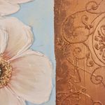 Casa si Gradina - Decoratiuni - Tablouri - Tablou ulei Wallxpert, lemn, 100 x 100 cm, multicolor, 405HND1436 - Infinity.ro