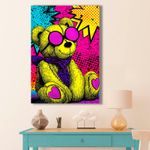 Casa si Gradina - Decoratiuni - Tablouri - Tablou pe pânză Wallxpert, lemn, 70 x 100 cm, multicolor, 649THL1192 - Infinity.ro