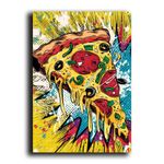 Casa si Gradina - Decoratiuni - Tablouri - Tablou pe pânză Wallxpert, lemn, 70 x 100 cm, multicolor, 649THL1186 - Infinity.ro