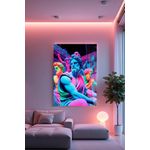 Casa si Gradina - Decoratiuni - Tablouri - Tablou sticlă securizată Wallxpert, sticlă, 70 x 100 cm, multicolor, 975GSR1295 - Infinity.ro