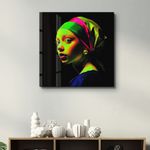 Casa si Gradina - Decoratiuni - Tablouri - Tablou sticlă securizată Wallxpert, sticlă, 100 x 100 cm, multicolor, 642BTH1282 - Infinity.ro