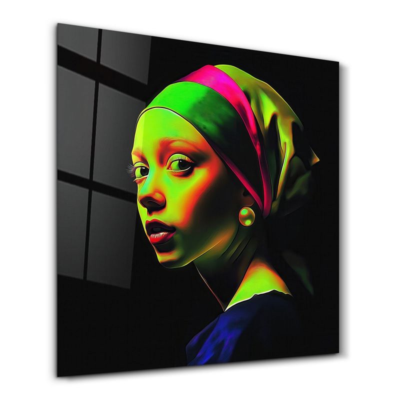 Casa si Gradina - Decoratiuni - Tablouri - Tablou sticlă securizată Wallxpert, sticlă, 100 x 100 cm, multicolor, 642BTH1282 - Infinity.ro