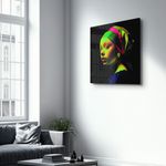 Casa si Gradina - Decoratiuni - Tablouri - Tablou sticlă securizată Wallxpert, sticlă, 100 x 100 cm, multicolor, 642BTH1282 - Infinity.ro