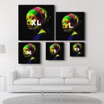 Casa si Gradina - Decoratiuni - Tablouri - Tablou sticlă securizată Wallxpert, sticlă, 100 x 100 cm, multicolor, 642BTH1282 - Infinity.ro