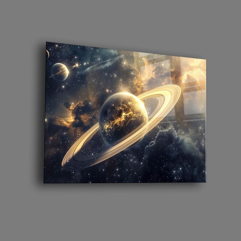 Casa si Gradina - Decoratiuni - Tablouri - Tablou sticlă securizată Wallxpert, sticlă, 70 x 100 cm, multicolor, 544CLR1658 - Infinity.ro