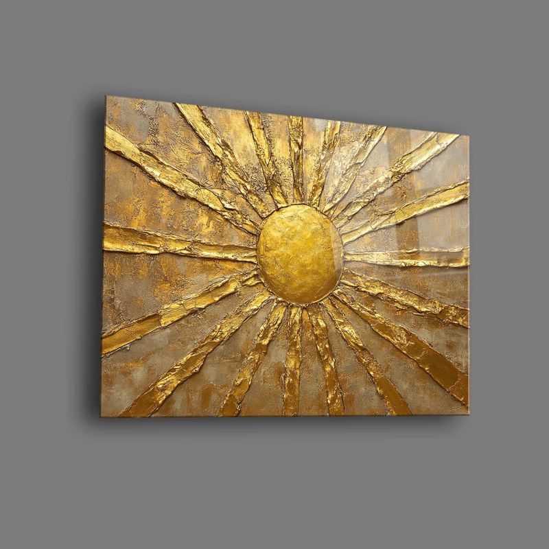 Casa si Gradina - Decoratiuni - Tablouri - Tablou sticlă securizată Wallxpert, sticlă, 70 x 100 cm, multicolor, 544CLR1646 - Infinity.ro