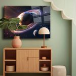 Casa si Gradina - Decoratiuni - Tablouri - Tablou sticlă securizată Wallxpert, sticlă, 70 x 100 cm, multicolor, 544CLR1652 - Infinity.ro