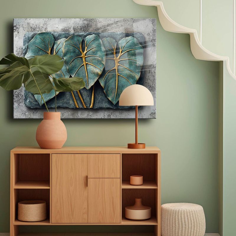 Casa si Gradina - Decoratiuni - Tablouri - Tablou sticlă securizată Wallxpert, sticlă, 70 x 100 cm, multicolor, 544CLR1502 - Infinity.ro