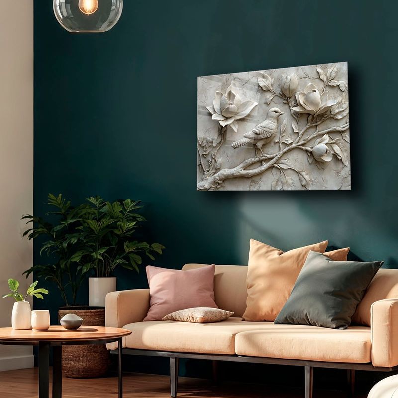 Casa si Gradina - Decoratiuni - Tablouri - Tablou sticlă securizată Wallxpert, sticlă, 70 x 100 cm, multicolor, 544CLR1532 - Infinity.ro