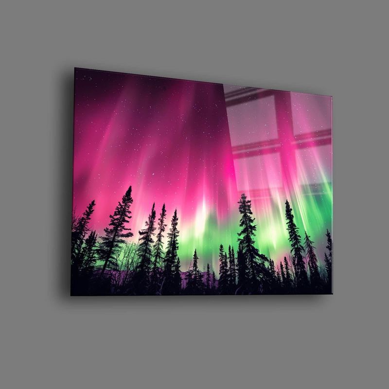 Casa si Gradina - Decoratiuni - Tablouri - Tablou sticlă securizată Wallxpert, sticlă, 70 x 100 cm, multicolor, 544CLR1484 - Infinity.ro