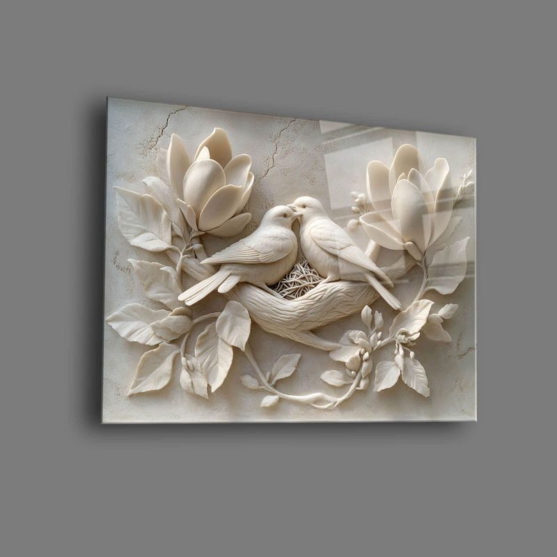 Casa si Gradina - Decoratiuni - Tablouri - Tablou sticlă securizată Wallxpert, sticlă, 70 x 100 cm, multicolor, 544CLR1526 - Infinity.ro