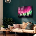 Casa si Gradina - Decoratiuni - Tablouri - Tablou sticlă securizată Wallxpert, sticlă, 70 x 100 cm, multicolor, 544CLR1484 - Infinity.ro
