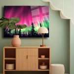 Casa si Gradina - Decoratiuni - Tablouri - Tablou sticlă securizată Wallxpert, sticlă, 70 x 100 cm, multicolor, 544CLR1484 - Infinity.ro
