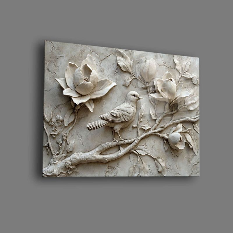 Casa si Gradina - Decoratiuni - Tablouri - Tablou sticlă securizată Wallxpert, sticlă, 70 x 100 cm, multicolor, 544CLR1532 - Infinity.ro