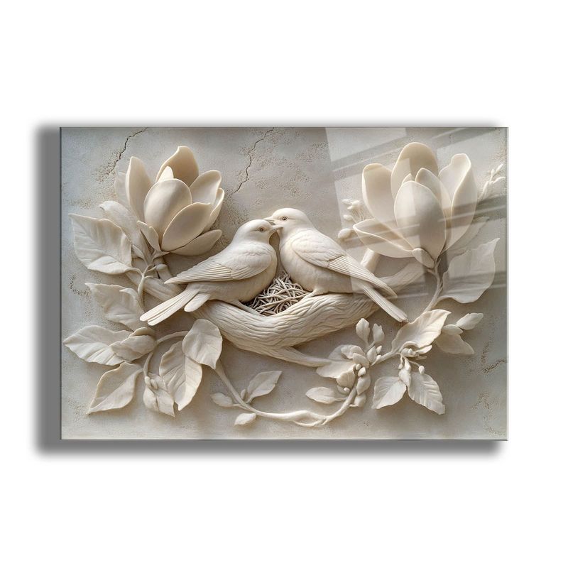 Casa si Gradina - Decoratiuni - Tablouri - Tablou sticlă securizată Wallxpert, sticlă, 70 x 100 cm, multicolor, 544CLR1526 - Infinity.ro