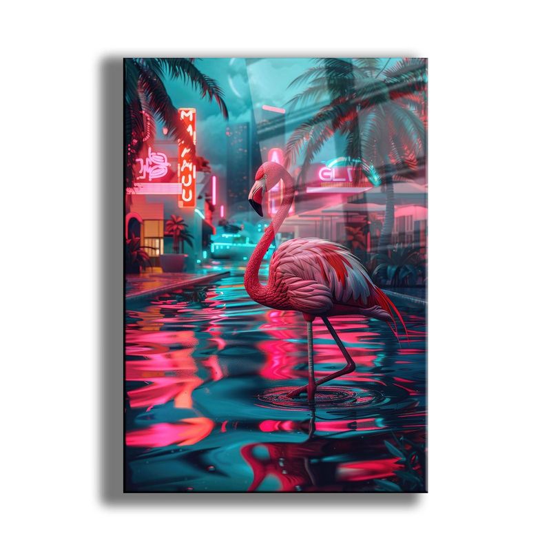 Casa si Gradina - Decoratiuni - Tablouri - Tablou sticlă securizată Wallxpert, sticlă, 70 x 100 cm, multicolor, 544CLR1388 - Infinity.ro