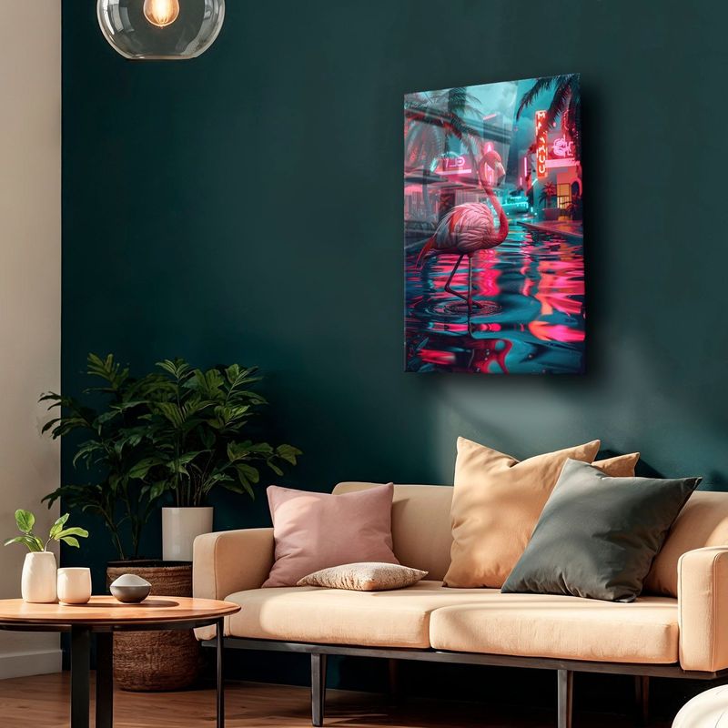 Casa si Gradina - Decoratiuni - Tablouri - Tablou sticlă securizată Wallxpert, sticlă, 70 x 100 cm, multicolor, 544CLR1388 - Infinity.ro