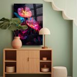 Casa si Gradina - Decoratiuni - Tablouri - Tablou sticlă securizată Wallxpert, sticlă, 70 x 100 cm, multicolor, 544CLR1406 - Infinity.ro