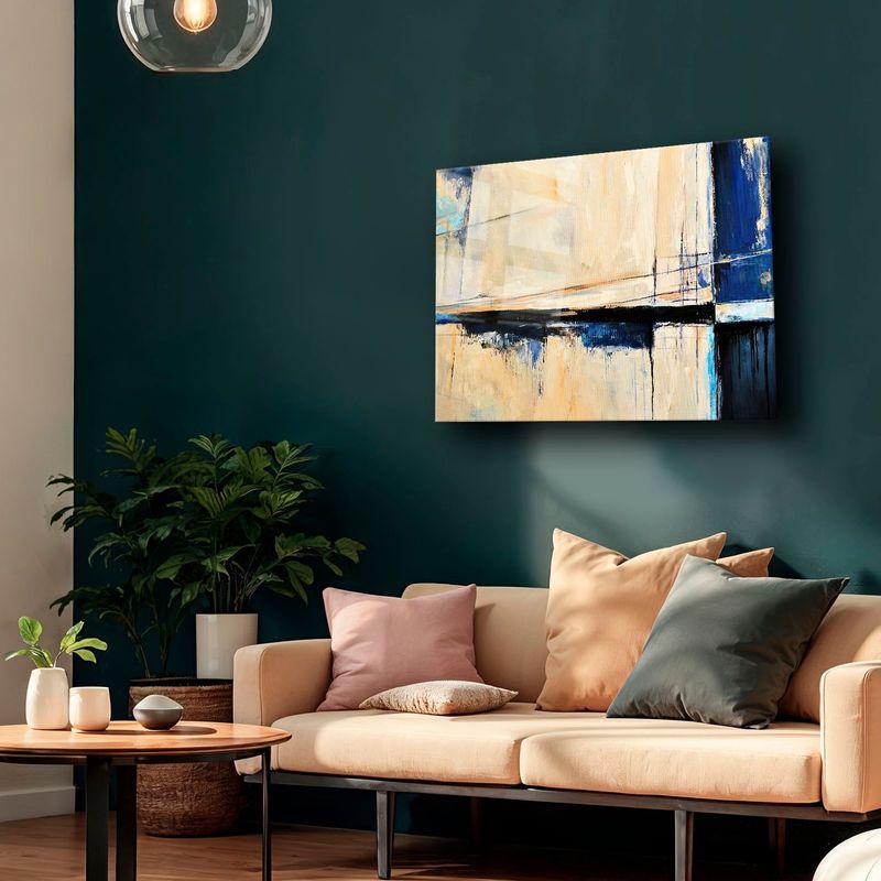 Casa si Gradina - Decoratiuni - Tablouri - Tablou sticlă securizată Wallxpert, sticlă, 70 x 100 cm, multicolor, 544CLR1310 - Infinity.ro
