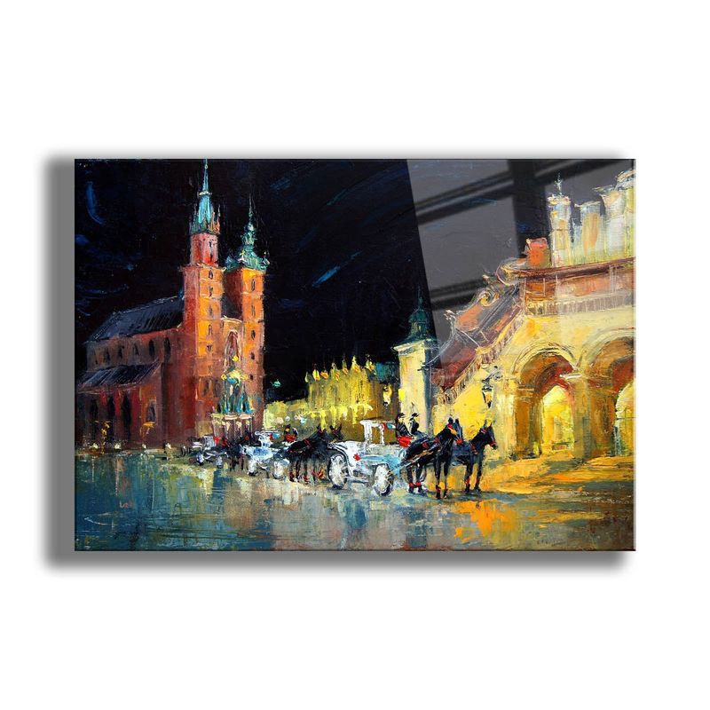 Casa si Gradina - Decoratiuni - Tablouri - Tablou sticlă securizată Wallxpert, sticlă, 70 x 100 cm, multicolor, 544CLR1244 - Infinity.ro
