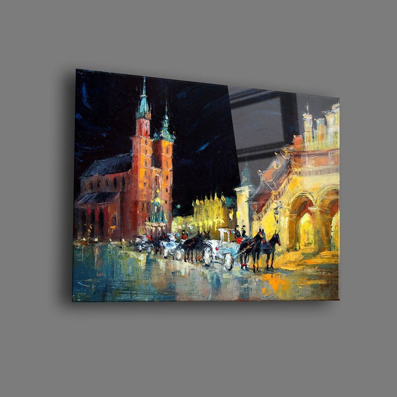 Casa si Gradina - Decoratiuni - Tablouri - Tablou sticlă securizată Wallxpert, sticlă, 70 x 100 cm, multicolor, 544CLR1244 - Infinity.ro