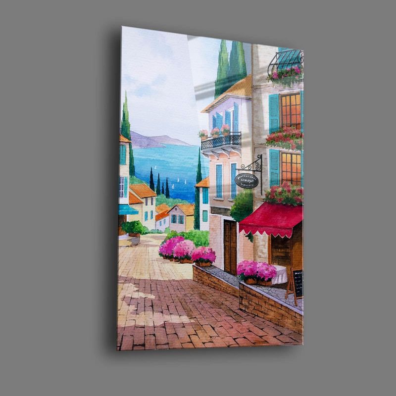 Casa si Gradina - Decoratiuni - Tablouri - Tablou sticlă securizată Wallxpert, sticlă, 70 x 100 cm, multicolor, 544CLR1268 - Infinity.ro