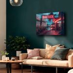 Casa si Gradina - Decoratiuni - Tablouri - Tablou sticlă securizată Wallxpert, sticlă, 70 x 100 cm, multicolor, 544CLR1226 - Infinity.ro