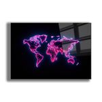 Casa si Gradina - Decoratiuni - Tablouri - Tablou sticlă securizată Wallxpert, sticlă, 70 x 100 cm, multicolor, 544CLR1202 - Infinity.ro