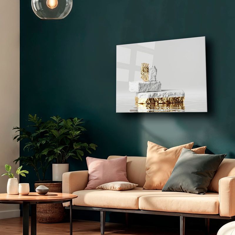 Casa si Gradina - Decoratiuni - Tablouri - Tablou sticlă securizată Wallxpert, sticlă, 70 x 100 cm, multicolor, 544CLR1190 - Infinity.ro