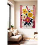Casa si Gradina - Decoratiuni - Tablouri - Tablou poliester Wallxpert, 50% bumbac și 50% poliester, 145 x 200 cm, multicolor, 588ARL1146 - Infinity.ro