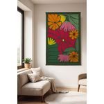 Casa si Gradina - Decoratiuni - Tablouri - Tablou poliester Wallxpert, 50% bumbac și 50% poliester, 145 x 200 cm, multicolor, 588ARL1143 - Infinity.ro