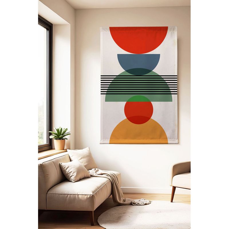 Casa si Gradina - Decoratiuni - Tablouri - Tablou poliester Wallxpert, 50% bumbac și 50% poliester, 145 x 200 cm, multicolor, 588ARL1147 - Infinity.ro