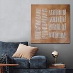 Casa si Gradina - Decoratiuni - Tablouri - Tablou ulei Wallxpert, lemn, 70 x 70 cm, multicolor, 405HND1417 - Infinity.ro