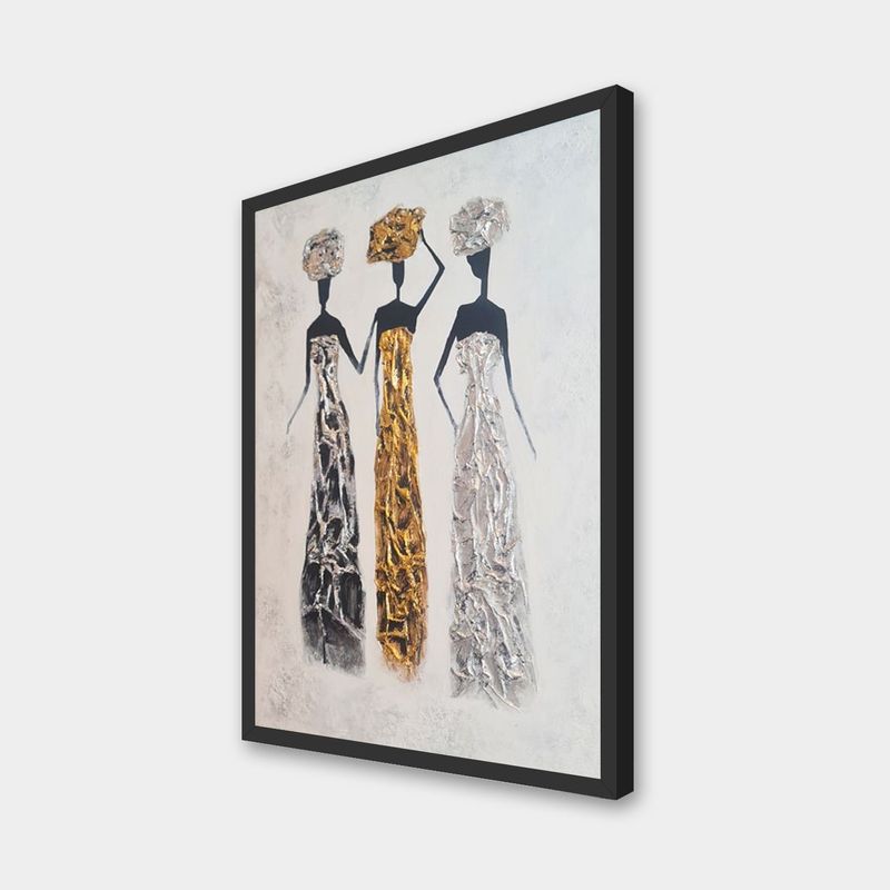 Casa si Gradina - Decoratiuni - Tablouri - Tablou ulei Wallxpert, lemn, 52 x 72 cm, multicolor, 405HND1369 - Infinity.ro
