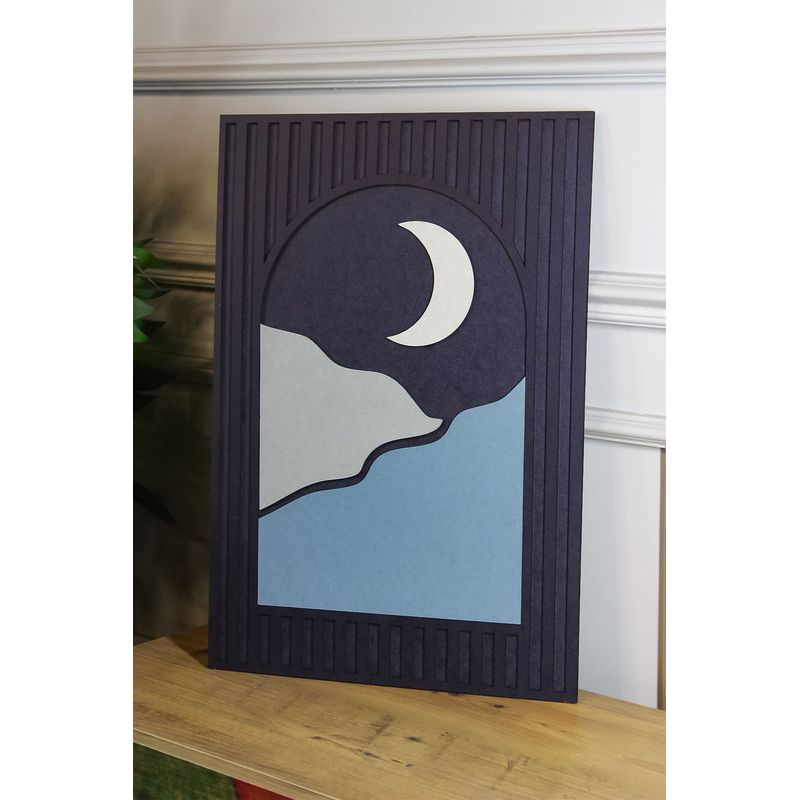 Casa si Gradina - Decoratiuni - Tablouri - Tablou Wallxpert, MDF, 20 x 30 x 2 cm, multicolor, 786DKT1520 - Infinity.ro