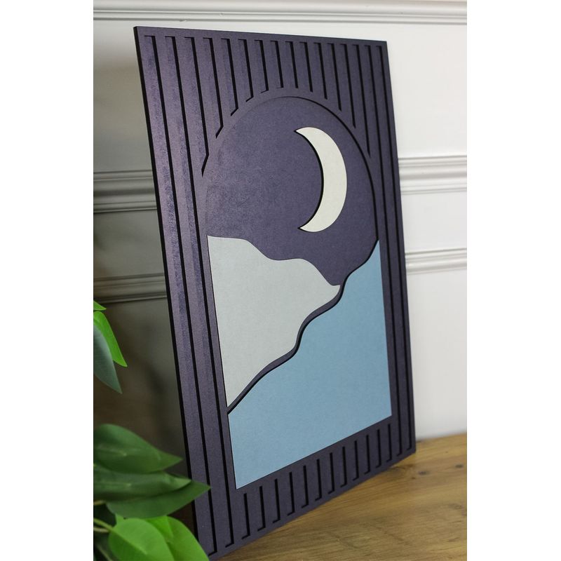 Casa si Gradina - Decoratiuni - Tablouri - Tablou Wallxpert, MDF, 32 x 47 x 2 cm, multicolor, 786DKT1504 - Infinity.ro