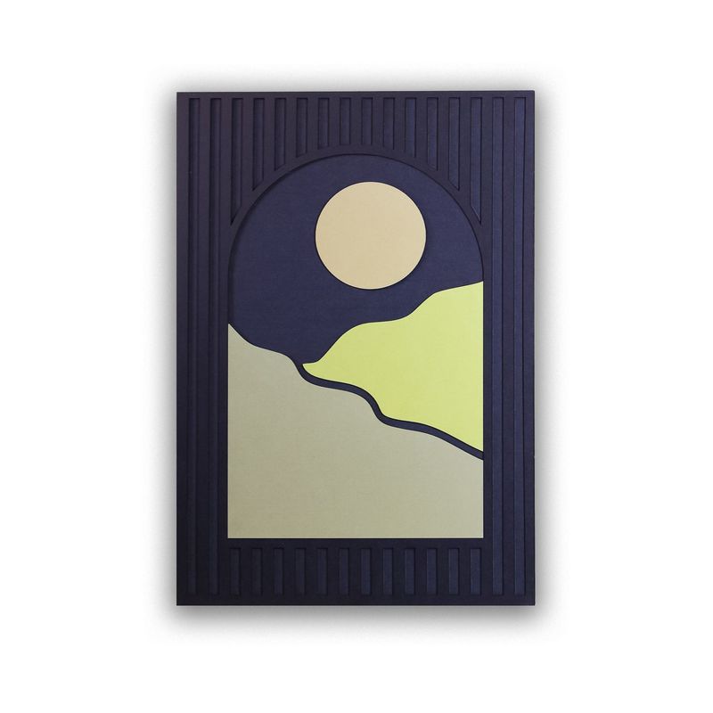 Casa si Gradina - Decoratiuni - Tablouri - Tablou Wallxpert, MDF, 32 x 47 x 2 cm, multicolor, 786DKT1505 - Infinity.ro