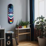 Casa si Gradina - Decoratiuni - Tablouri - Tablou sticlă securizată Wallxpert, sticlă, 20 x 80 cm, multicolor, 226SNG1166 - Infinity.ro