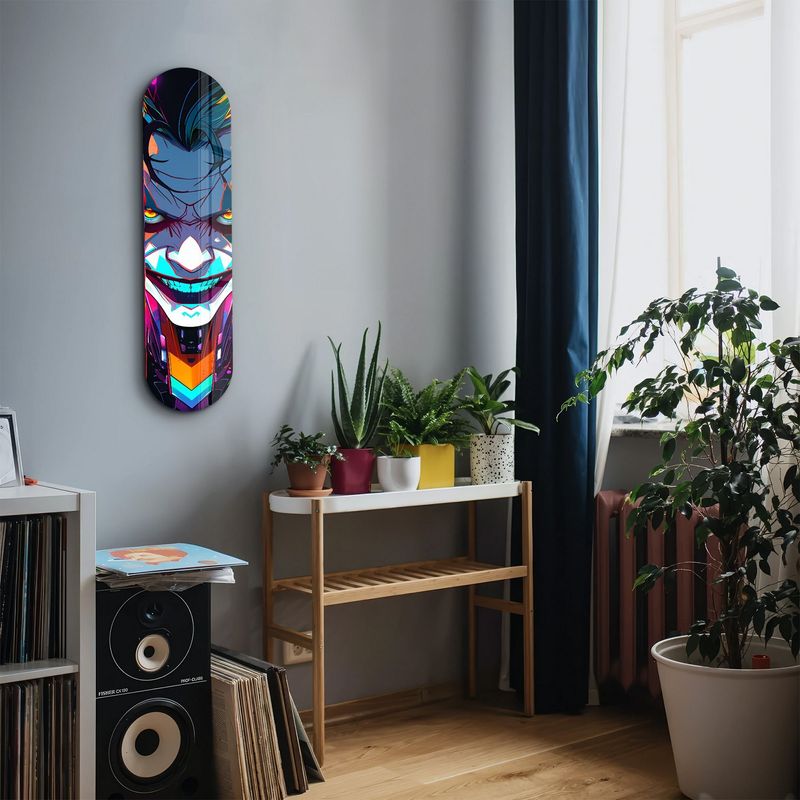 Casa si Gradina - Decoratiuni - Tablouri - Tablou sticlă securizată Wallxpert, sticlă, 20 x 80 cm, multicolor, 226SNG1166 - Infinity.ro